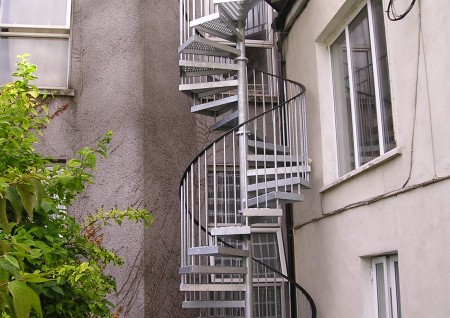 ‘The Crescent’ Spiral Fire Escape