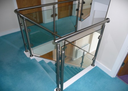 ‘Saphire’ Stainless Steel & Glass Balustrade