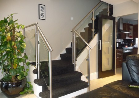 ‘Oaklands’ Stainless Steel & Glass Balustrade